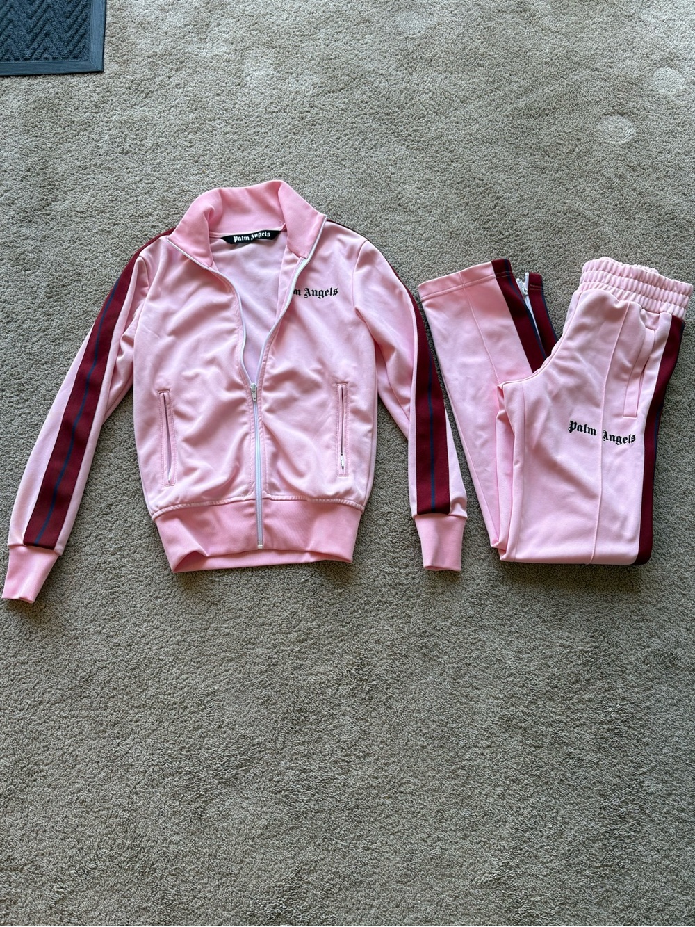 Women’s Palm Angels Pink Track Set
